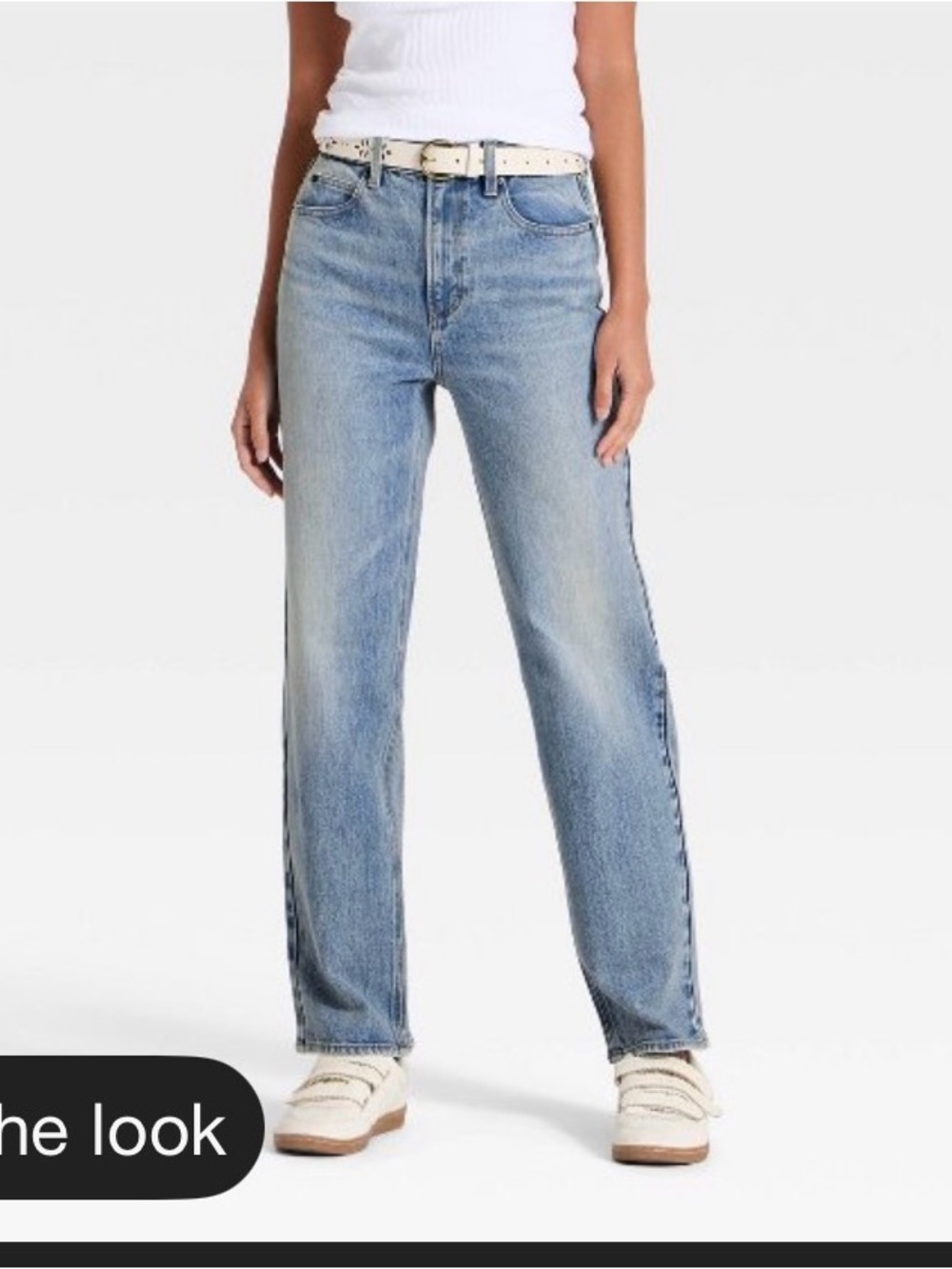 Universal Thread Vintage Straight High Rise Jeans - Medium Wash